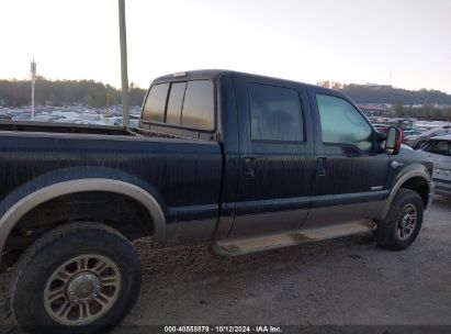 Lot #3051077862 2007 FORD F-350 LARIAT/XL/XLT