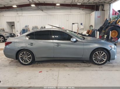 Lot #2995283703 2018 INFINITI Q50 3.0T LUXE