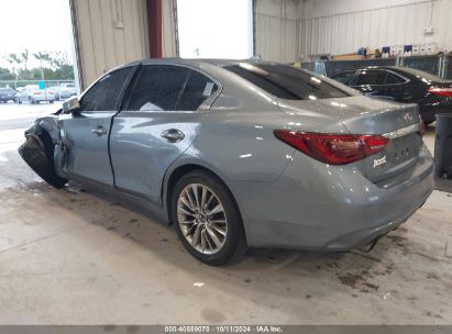 Lot #2995283703 2018 INFINITI Q50 3.0T LUXE