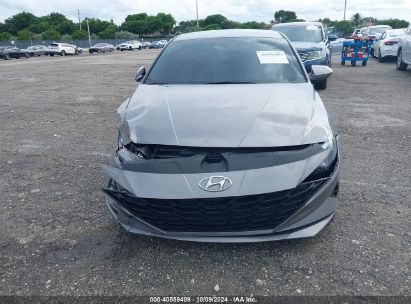 Lot #2990349154 2022 HYUNDAI ELANTRA SEL