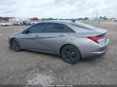 Lot #2990349154 2022 HYUNDAI ELANTRA SEL