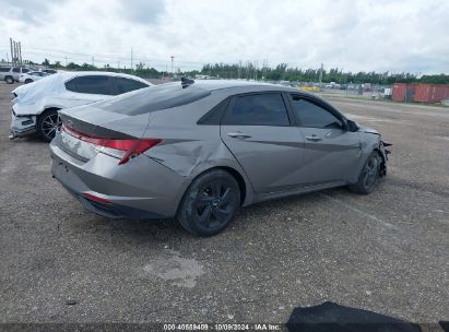 Lot #2990349154 2022 HYUNDAI ELANTRA SEL