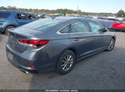 Lot #2992825100 2019 HYUNDAI SONATA SE