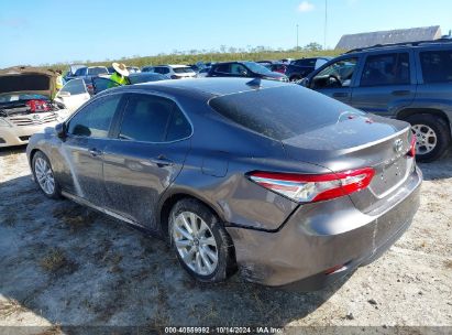 Lot #2995299901 2019 TOYOTA CAMRY LE