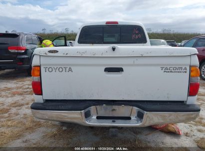 Lot #2995299896 2003 TOYOTA TACOMA PRERUNNER V6