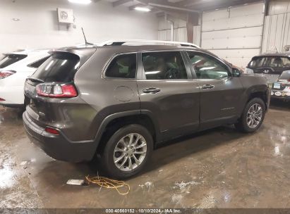 Lot #2990354028 2021 JEEP CHEROKEE LATITUDE LUX 4X4