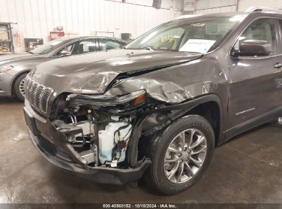 Lot #2990354028 2021 JEEP CHEROKEE LATITUDE LUX 4X4