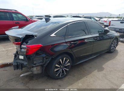 Lot #2994068177 2022 HONDA CIVIC EX