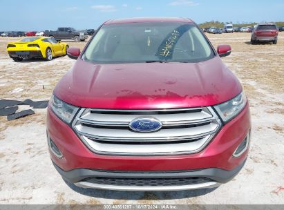 Lot #2995299699 2016 FORD EDGE SEL