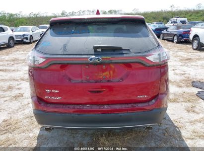 Lot #2995299699 2016 FORD EDGE SEL