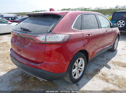 Lot #2995299699 2016 FORD EDGE SEL