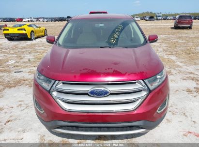 Lot #2995299699 2016 FORD EDGE SEL