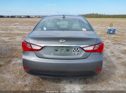 Lot #2992825020 2014 HYUNDAI SONATA GLS