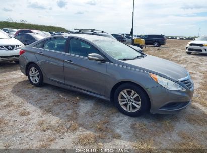 Lot #2992825020 2014 HYUNDAI SONATA GLS