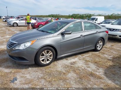 Lot #2992825020 2014 HYUNDAI SONATA GLS