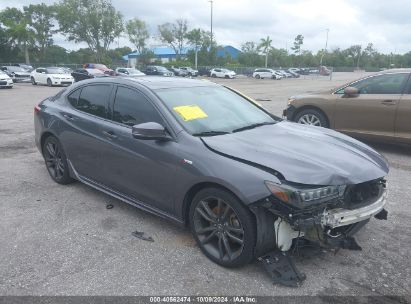 Lot #2992824991 2020 ACURA TLX A-SPEC/A-SPEC W/RED LEATHER