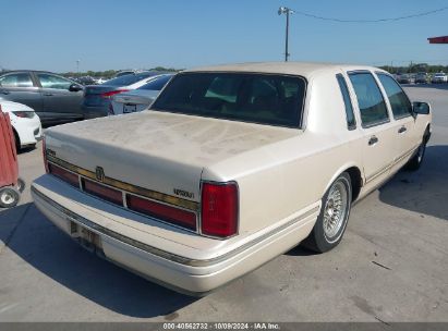 Lot #2992829750 1995 LINCOLN TOWN CAR CARTIER