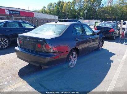 Lot #2996533720 2003 LEXUS IS 300 BASE W/5-SPEED MANUAL