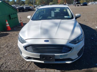 Lot #2995299666 2019 FORD FUSION HYBRID SE