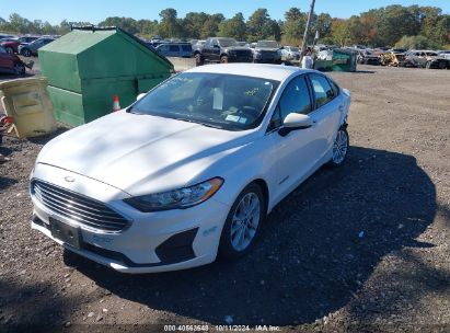 Lot #2995299666 2019 FORD FUSION HYBRID SE