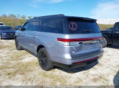 Lot #2992824942 2022 LINCOLN NAVIGATOR BLACK LABEL L