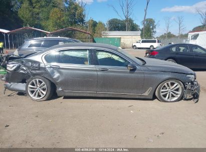 Lot #3052076995 2016 BMW 750I XDRIVE