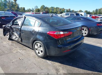 Lot #2996533712 2015 KIA FORTE LX