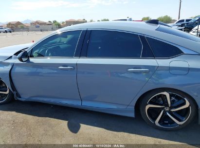 Lot #3000300704 2022 HONDA ACCORD HYBRID SPORT