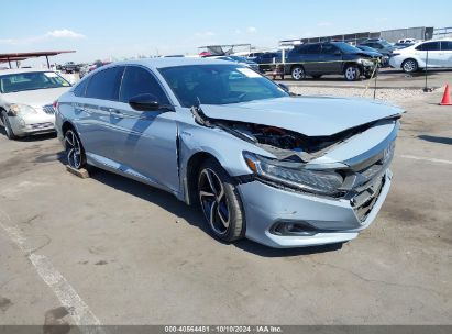 Lot #3000300704 2022 HONDA ACCORD HYBRID SPORT