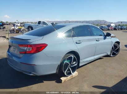 Lot #3000300704 2022 HONDA ACCORD HYBRID SPORT