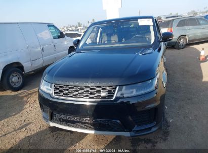 Lot #3004094737 2019 LAND ROVER RANGE ROVER SPORT SE MHEV