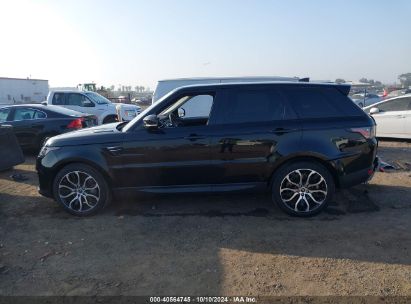 Lot #3004094737 2019 LAND ROVER RANGE ROVER SPORT SE MHEV