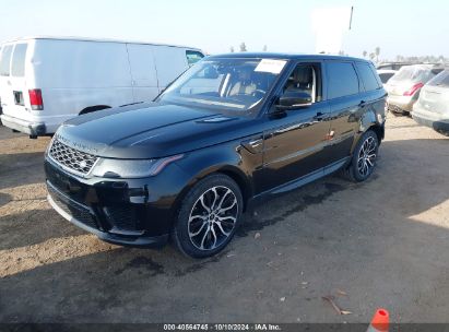 Lot #3004094737 2019 LAND ROVER RANGE ROVER SPORT SE MHEV