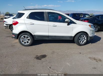 Lot #3035089376 2019 FORD ECOSPORT SE