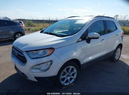 Lot #3035089376 2019 FORD ECOSPORT SE