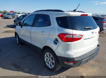 Lot #3035089376 2019 FORD ECOSPORT SE