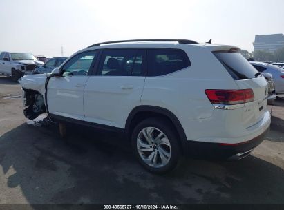 Lot #2992814776 2022 VOLKSWAGEN ATLAS 3.6L V6 SE W/TECHNOLOGY