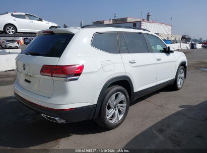 Lot #2992814776 2022 VOLKSWAGEN ATLAS 3.6L V6 SE W/TECHNOLOGY