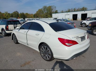 Lot #2992825064 2018 MERCEDES-BENZ CLA 250 4MATIC