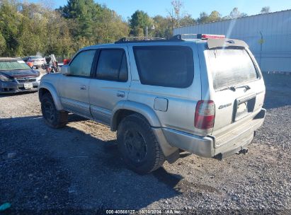 Lot #2995299639 2000 TOYOTA 4RUNNER LIMITED V6