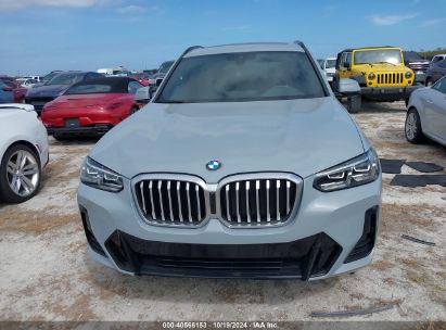 Lot #2992825049 2022 BMW X3 SDRIVE30I