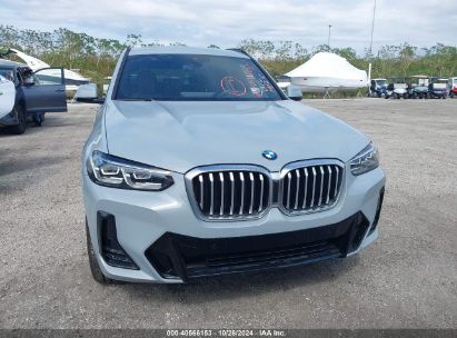 Lot #2992825049 2022 BMW X3 SDRIVE30I