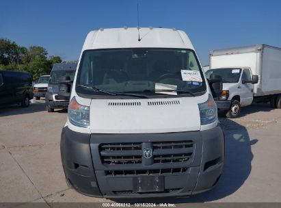 Lot #2992829722 2018 RAM PROMASTER 2500 HIGH ROOF 159 WB