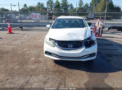 Lot #2992825041 2015 HONDA CIVIC LX