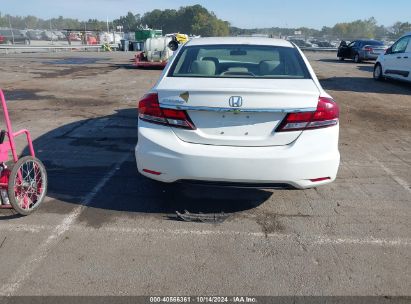 Lot #2992825041 2015 HONDA CIVIC LX