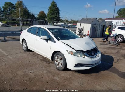 Lot #2992825041 2015 HONDA CIVIC LX