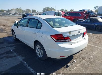 Lot #2992825041 2015 HONDA CIVIC LX