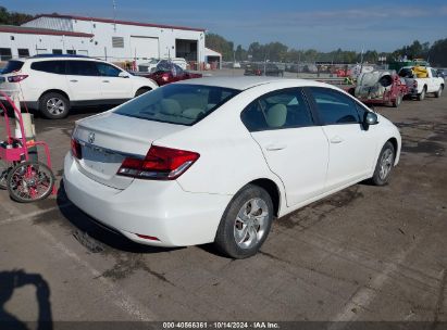 Lot #2992825041 2015 HONDA CIVIC LX