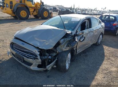 Lot #3037533070 2015 FORD FUSION HYBRID SE