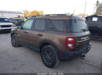 Lot #2992817753 2022 FORD BRONCO SPORT BIG BEND